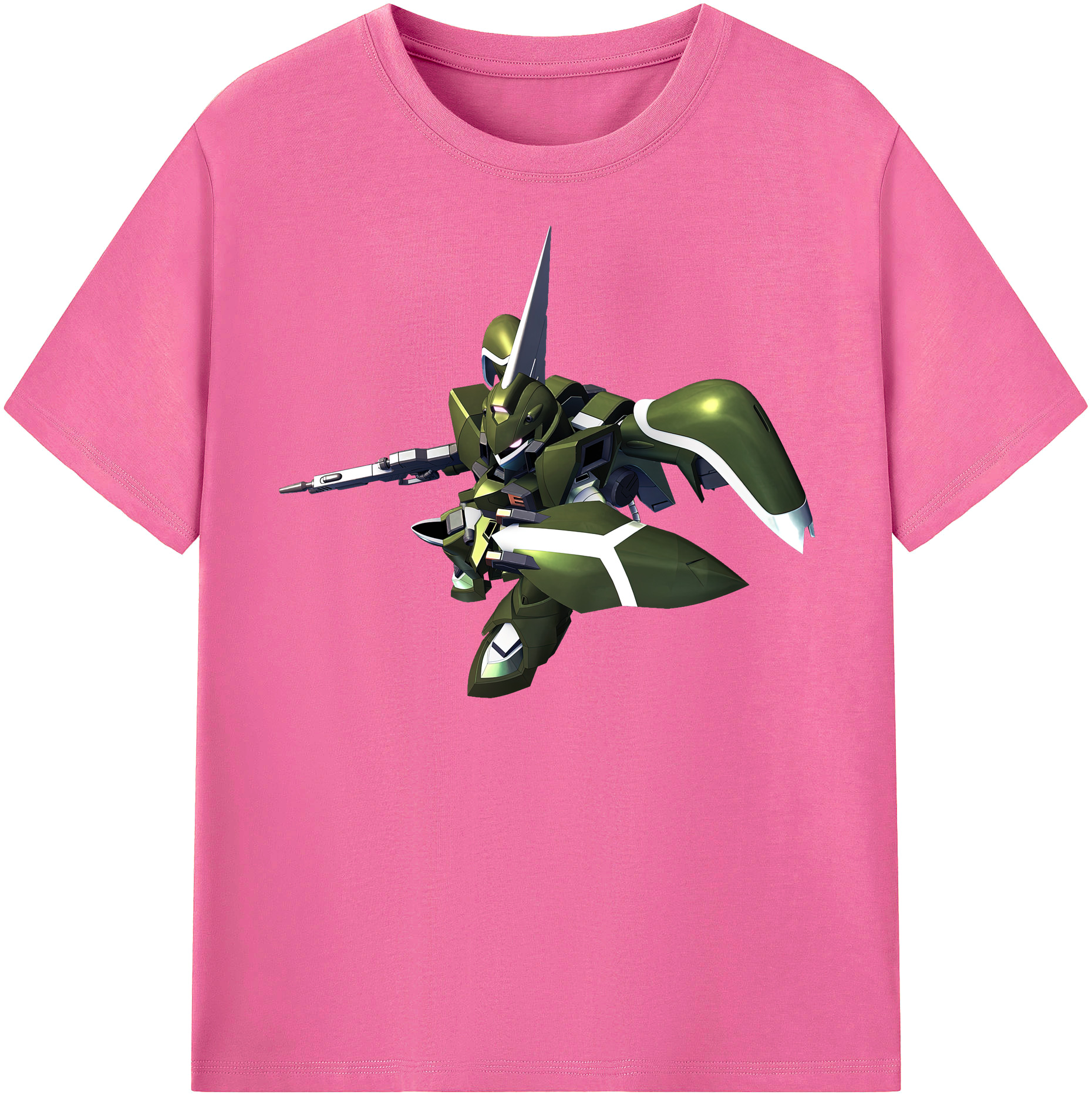 （画像用） 機動戦士ガンダム Mobile Suit Gundam レディースカジュアルプリントTシャツ（綿100％）